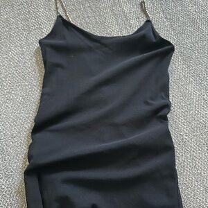 Elegant Black Slip blouse